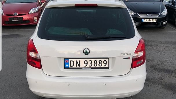 Skoda Fabia Combi med Lydinngang