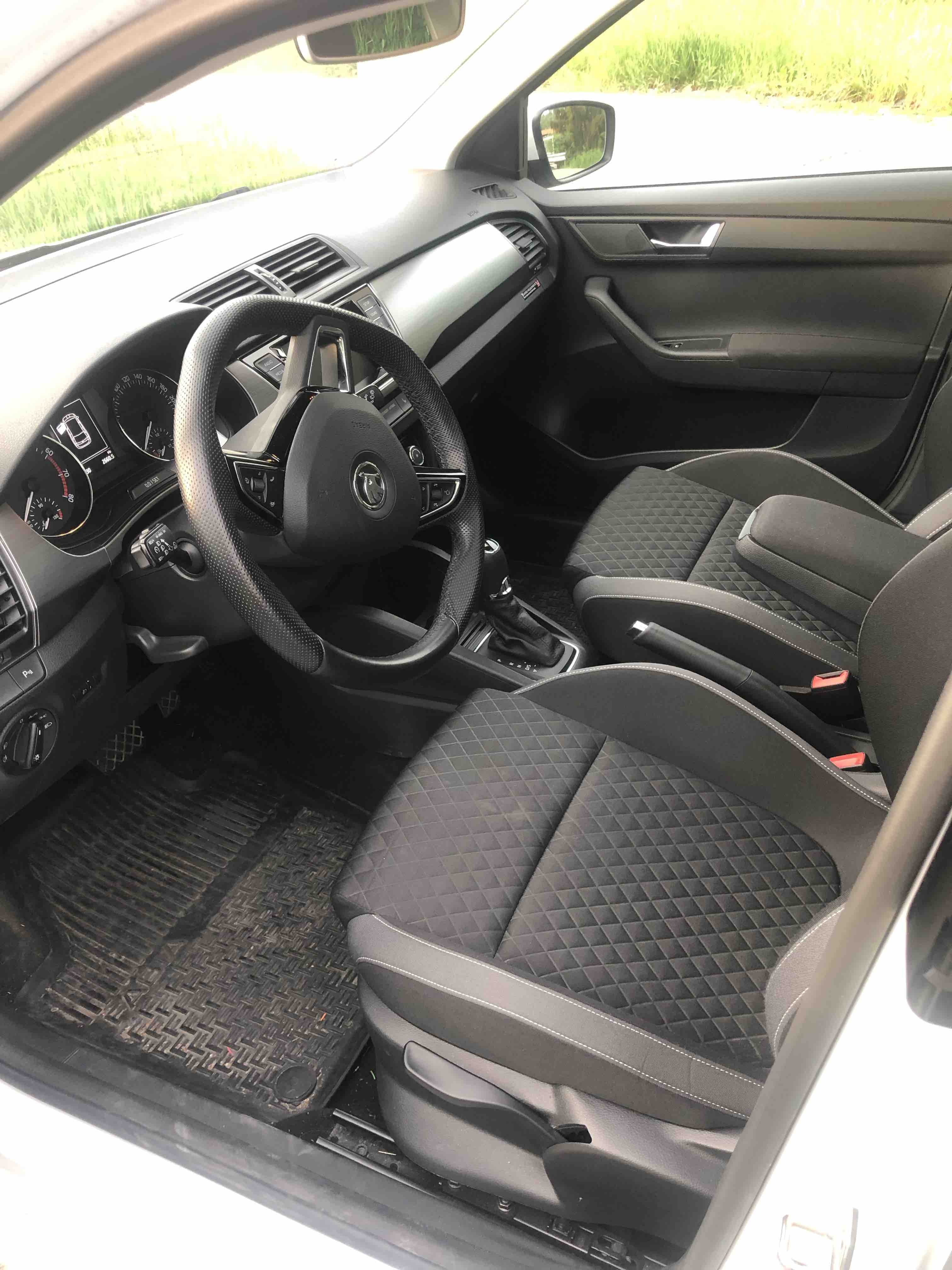 Skoda Fabia Combi with Snow tires