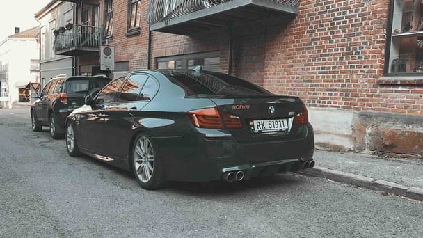 BMW 5-Serie med GPS