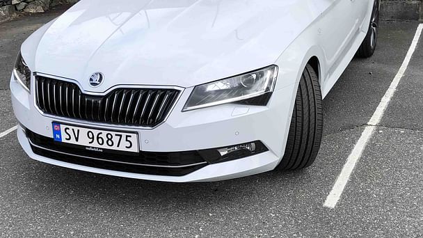 Skoda Superb med GPS