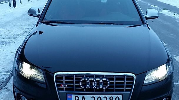 Audi S4 med GPS