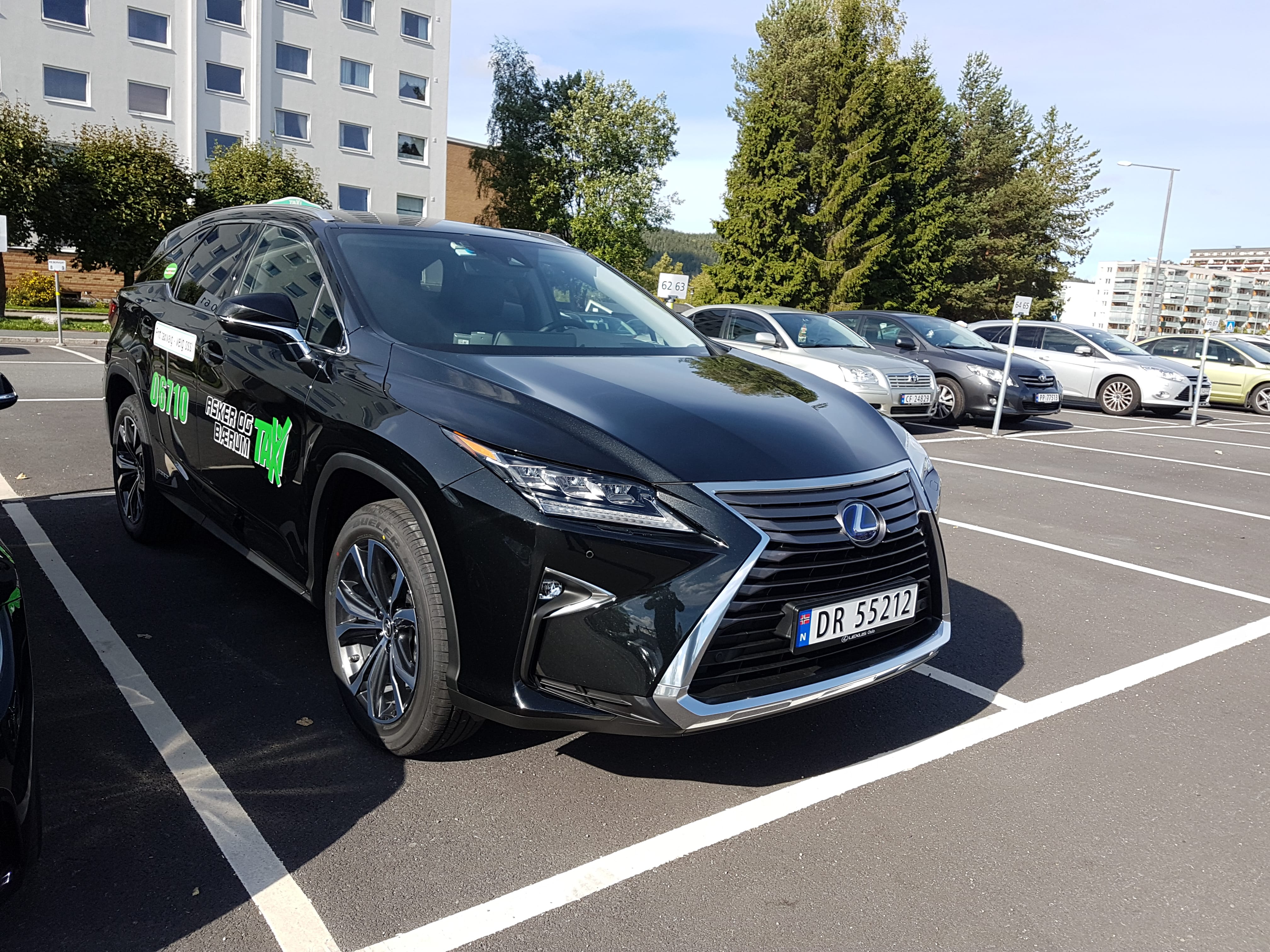 Lexus RX, 2018, Blyfri 95 / Elektro (Hybrid), Automatik, 7 Sitze