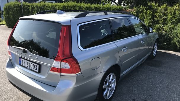 Volvo V70 med Skiboks