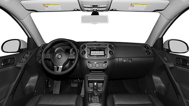 Volkswagen Tiguan med Sykkelstativ