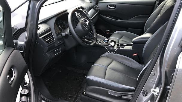 Nissan Leaf med GPS