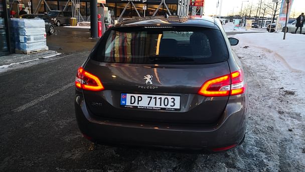 Peugeot 308 med GPS