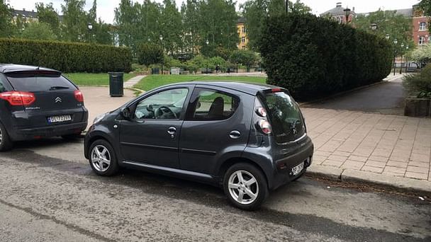 Citroen C1 med Vinterdekk