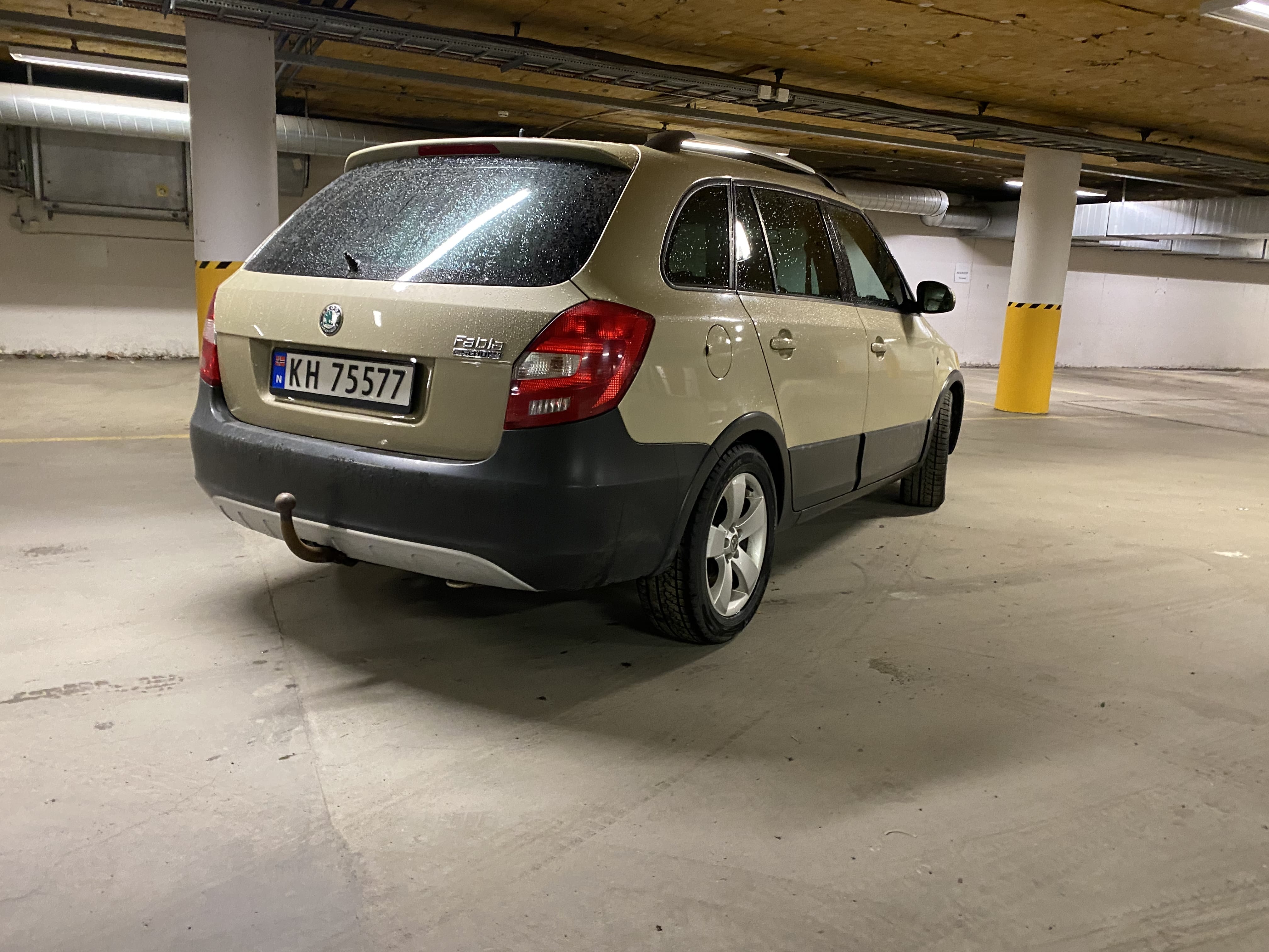 Skoda Fabia med Tilhengerfeste