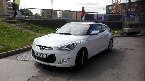 Hyundai Veloster med GPS