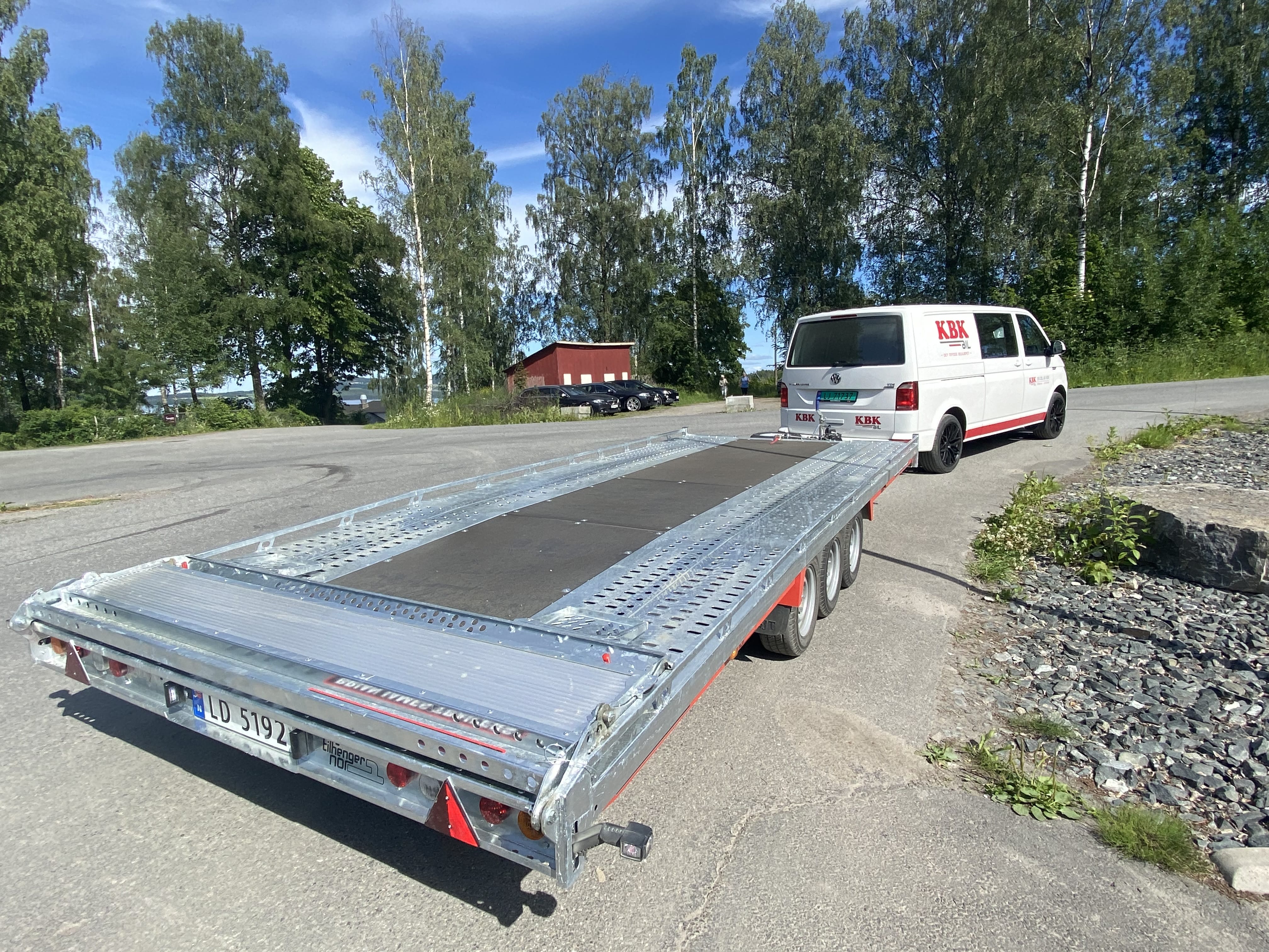 Volkswagen Transporter med Vinterdekk