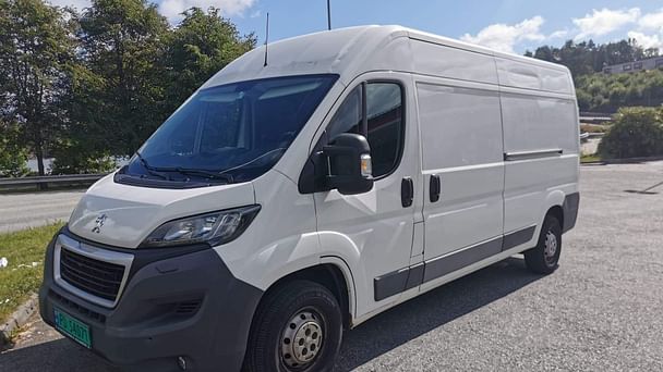Peugeot Boxer med Sykkelstativ