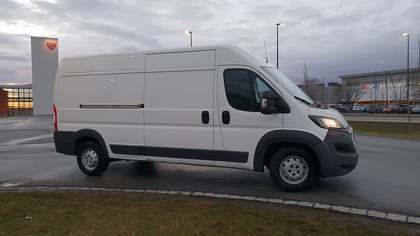 Peugeot Boxer med Lydinngang