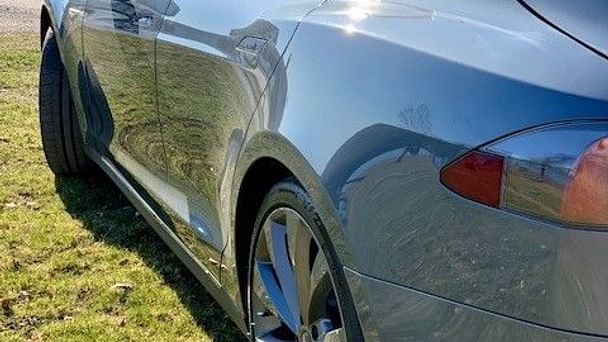 Tesla Model S med Vinterdekk