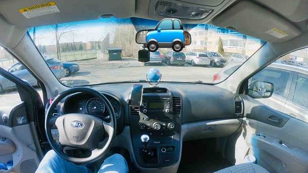 Kia Carnival med Vinterdekk