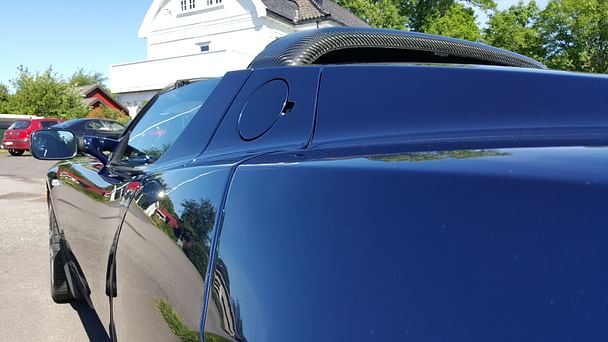 Tesla Roadster med GPS