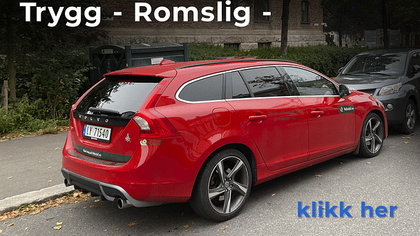Volvo V60 med GPS