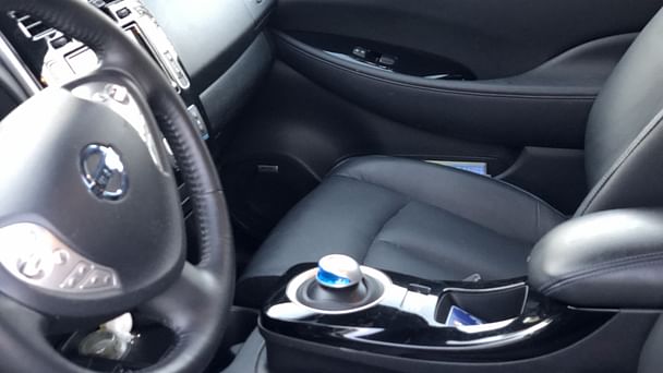 Nissan Leaf med Vinterdekk