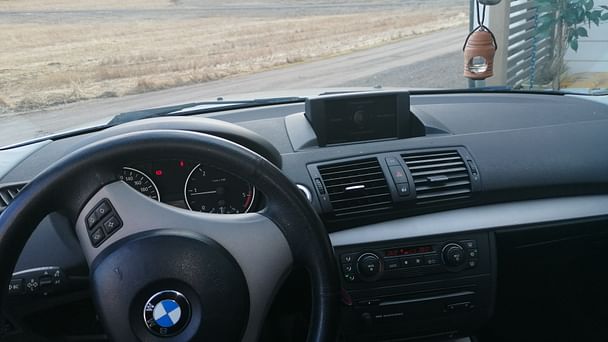 BMW 1-Serie med Vinterdekk