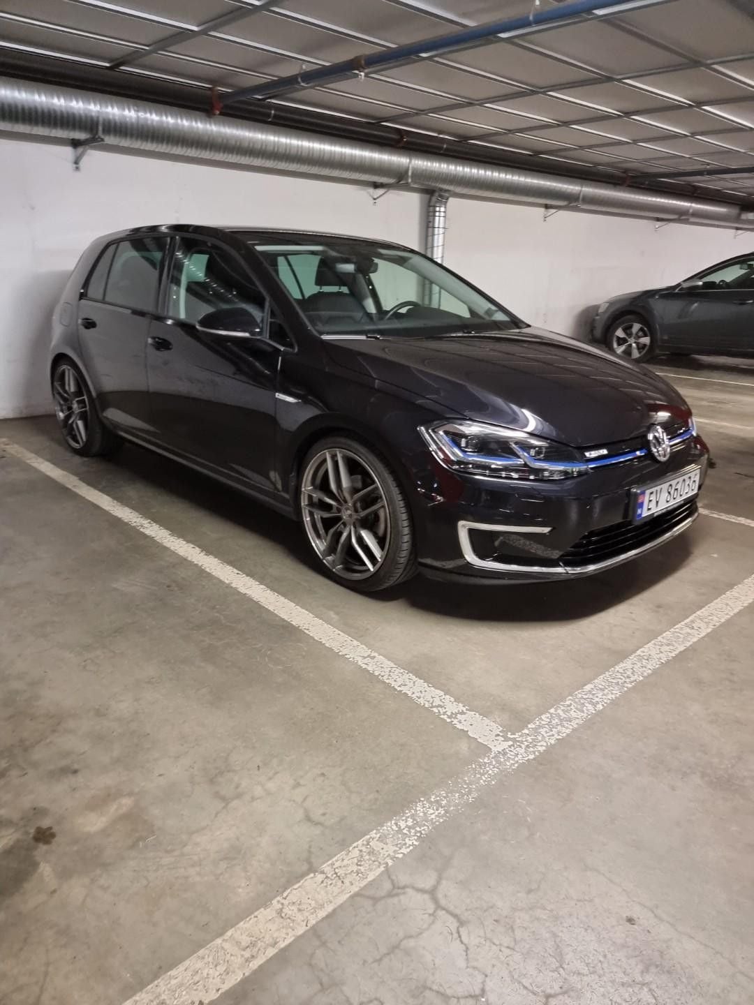 Volkswagen e-Golf med Lydinngang