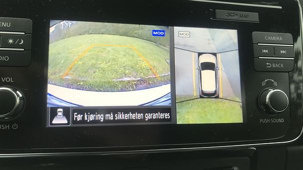 Nissan Leaf med Skistativ