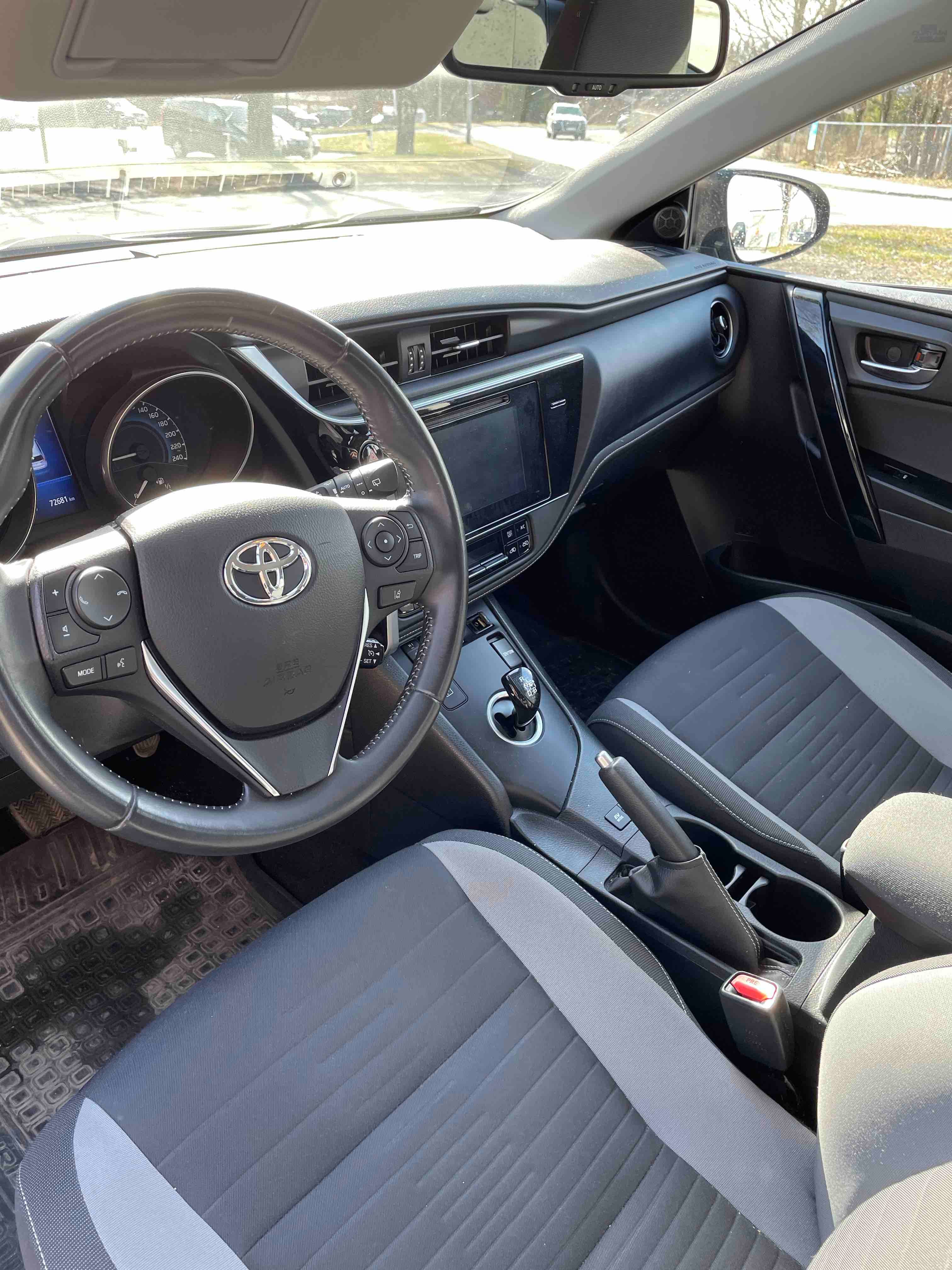 Toyota Auris med Vinterdekk