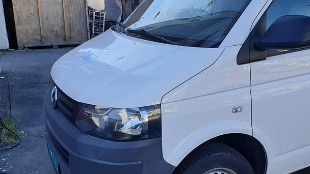 Volkswagen Transporter med Vinterdekk