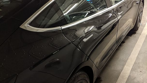 Tesla Model 3 med Vinterdekk