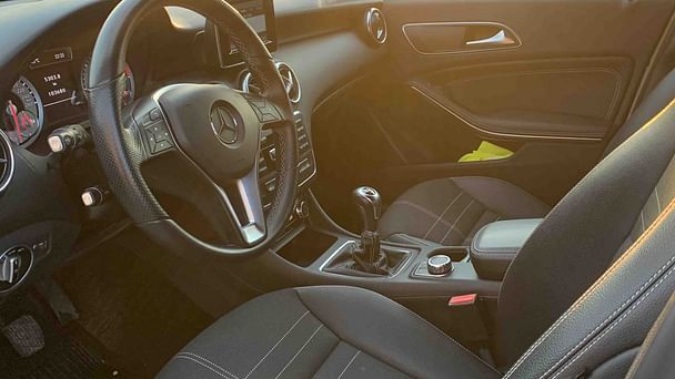 Mercedes A-Klasse med Vinterdekk