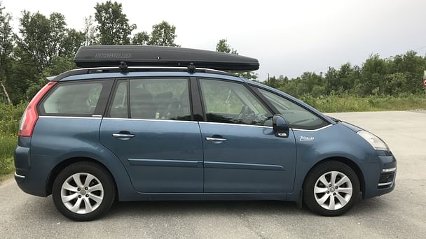 Citroen C4 Picasso med Skiboks