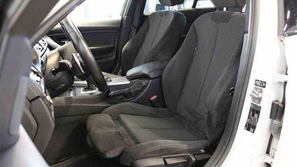 BMW 3-Serie Touring med Skistativ