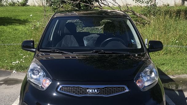 Kia Picanto med Vinterdekk
