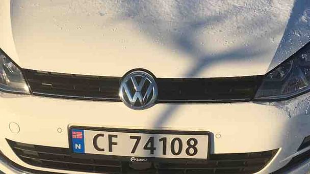 Volkswagen Golf Kombi med Vinterdekk