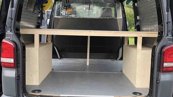 Volkswagen Transporter med GPS