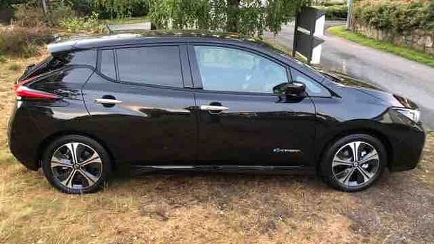 Nissan Leaf med GPS