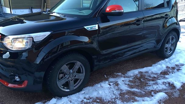 Kia Soul med Vinterdekk