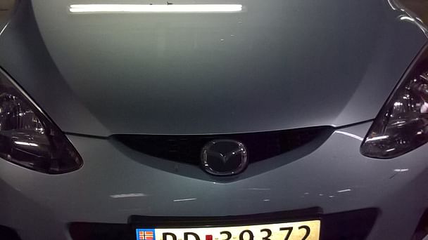 Mazda 2 med Vinterdekk