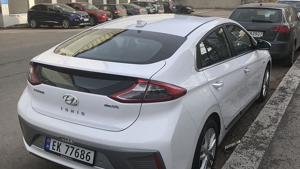 Hyundai Ioniq med Lydinngang