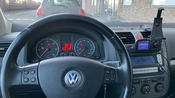 Volkswagen Golf med Bluetooth audio