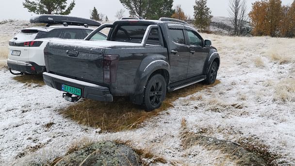 Isuzu D-Max med Tilhengerfeste