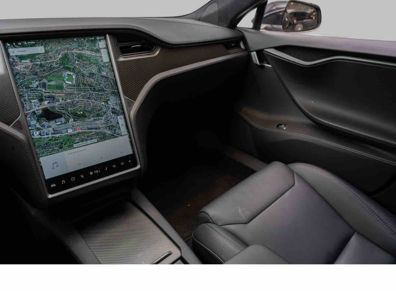 Tesla Model S med Tilhengerfeste