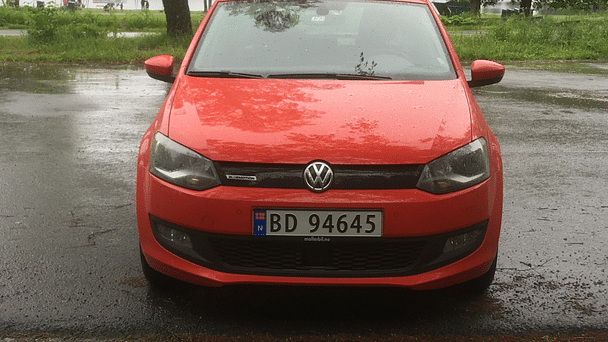 Volkswagen Polo med Vinterdekk