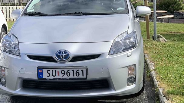 Toyota Prius med GPS