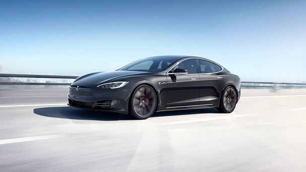 Tesla Model S med GPS