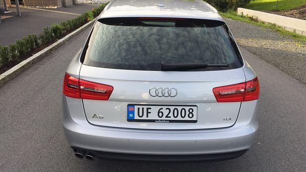 Audi A6 Avant med Vinterdekk