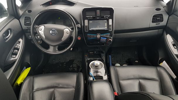 Nissan Leaf med Vinterdekk