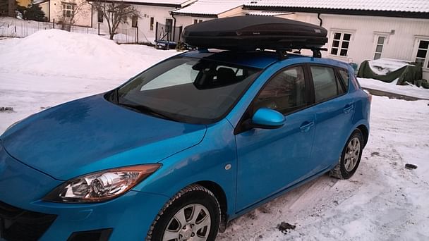 Mazda 3 med Vinterdekk