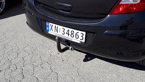 Opel Corsa med Vinterdekk