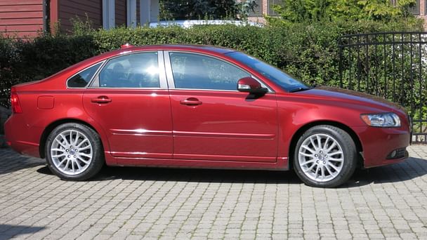 Volvo S40 med Skistativ