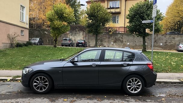 BMW Série 1 Touring med Vinterdekk