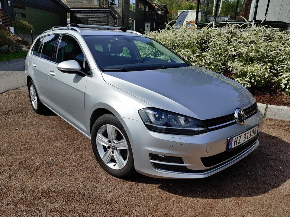 Volkswagen Golf Kombi Automatgir og skiboks, 2015, Blyfri 95, Automático